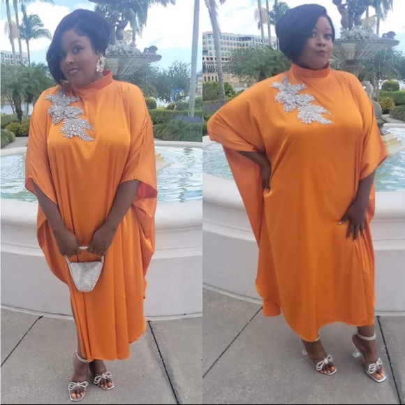 Dresses & Skirts - STYLISH ORANGE DRESS